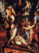 TIBALDI, Pellegrino Martyrdom of St Lawrence oil painting